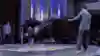B-Boys perform at Red Bull BC One's stage.