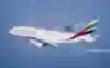 Just hanging out by a massive passenger plane