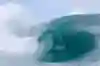 Carlos Burle surfing big wave - Teahupo'o
