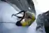 Chris Davenport climbing up on Mont Blanc
