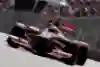 Lewis Hamilton racing at Circuit Gilles Villeneuve in Montreal, Canada