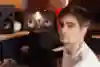 Jon Hopkins in his studio