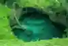 Wild swimming pool, Sua ocean trench in Upolu, Samoa, South Pacific, Pacific