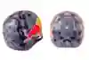 Daniel Sandoval's Day of the Dead-themed helmet
