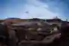 Kurt Sorge lays it flat over the hip at Rampage Kurt Sorge lays it flat over the hip at Rampage