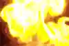 James Bond stunts recreated at home: a car bursts into flames