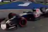 A Toro Rosso hits the track in Melbourne