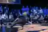 Red Bull BC One India winner Flying Machine performs on the stage.