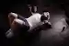 Jack Nowell lifting weights