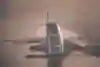 Luke Czepiela flying over Dubai