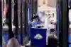 Player hitting the buzzer at Red Bull Padel Dash in Tallinn, Estonia on June 14, 2025