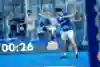 Participant from Jordania competing at the Red Bull Padel Dash World Final 2025 in Sevilla, Spain on October 24, 2025