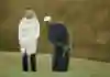 Lindsey Vonn and Tiger Woods at the British Open