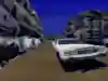 『INTER STATE '76』のゲーム画面。粗いポリゴンがいま見ると非常にアート的でもある。