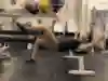 Ben performs a single-leg glute bridge.
