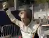 Davide Valsecchi making his way to the podium