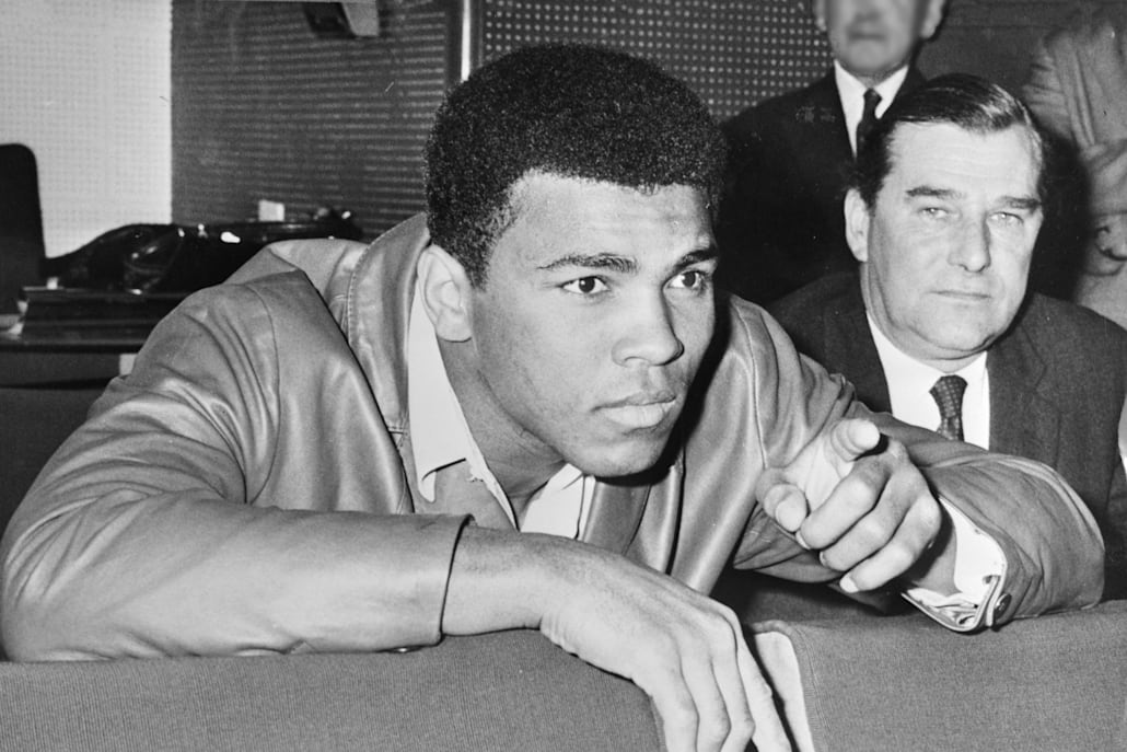 A photo of Muhammad Ali in 1966