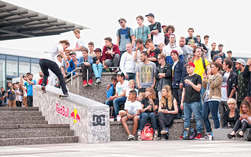 Skateboard Contest Red Bull Hold The Line Hits London