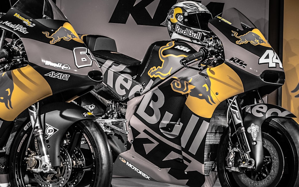 See The Red Bull Ktm Factory Team Motogp Bikes Photos