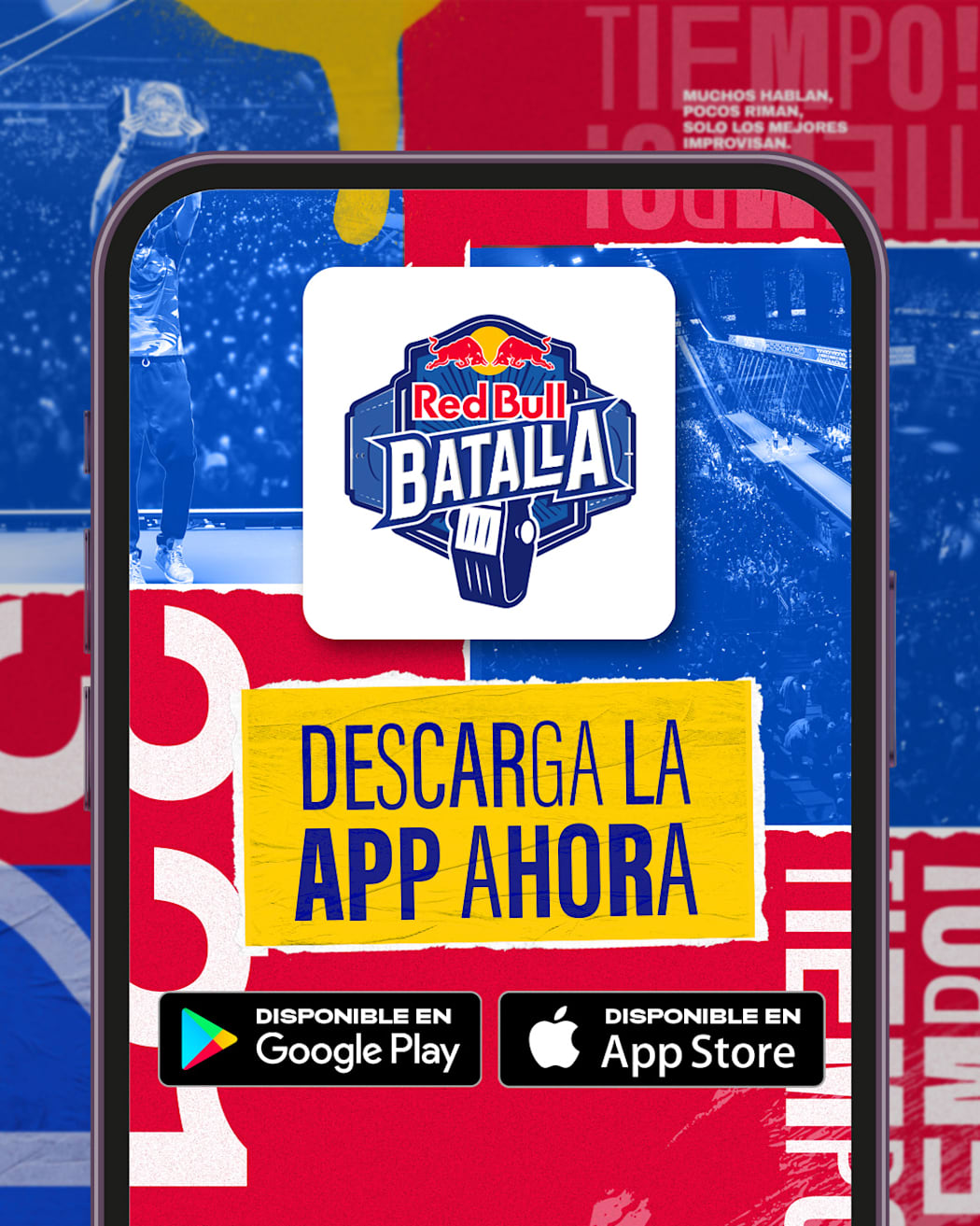 Descarga la nueva app de Red Bull Batalla