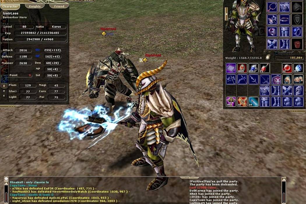İzmirleee Knight Online Eşki Oyuncu Kocuce,Ko cuce