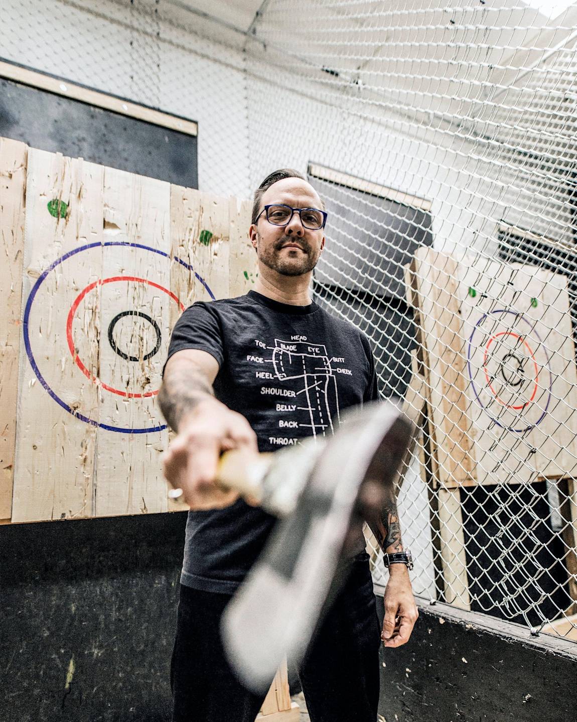 Inside The Backyard Axe Throwing League Matt Wilson