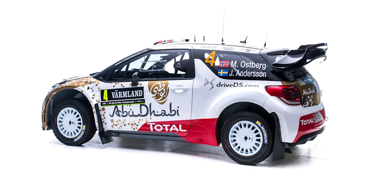 360 degree view of the Citroën DS3 WRC