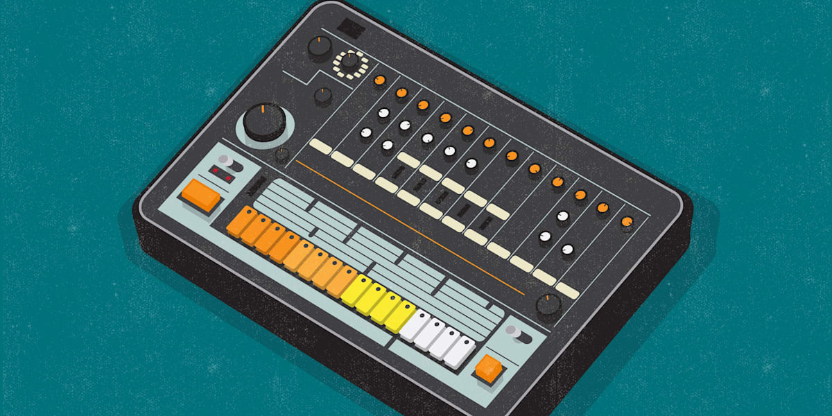 Tracks that use a Roland 808 drum machine playlist