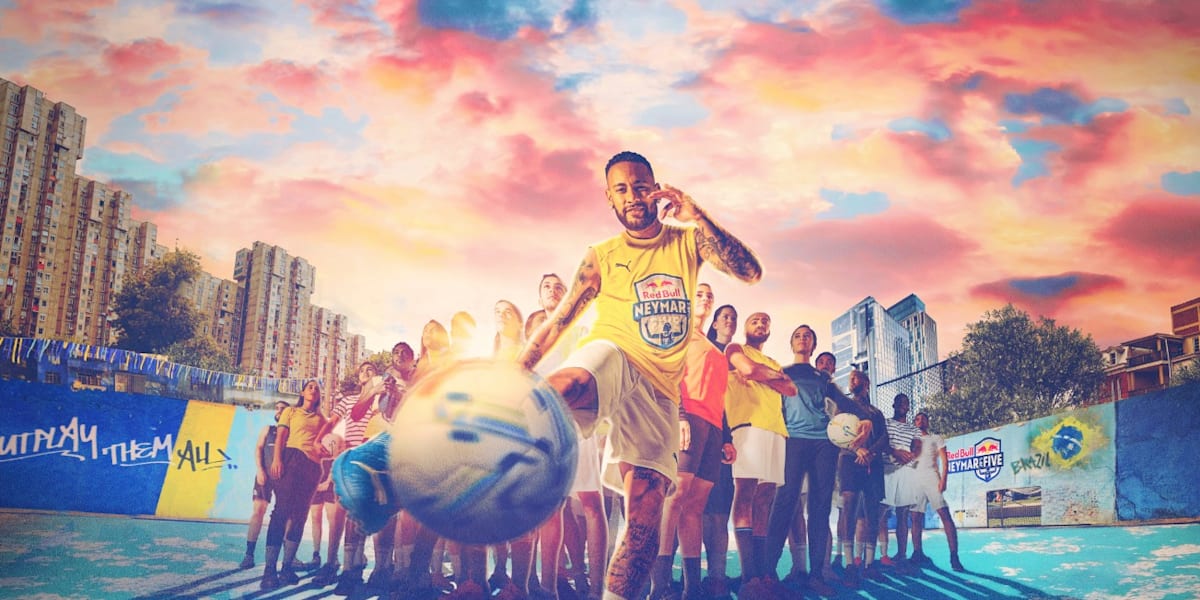 Neymar junior red bull online