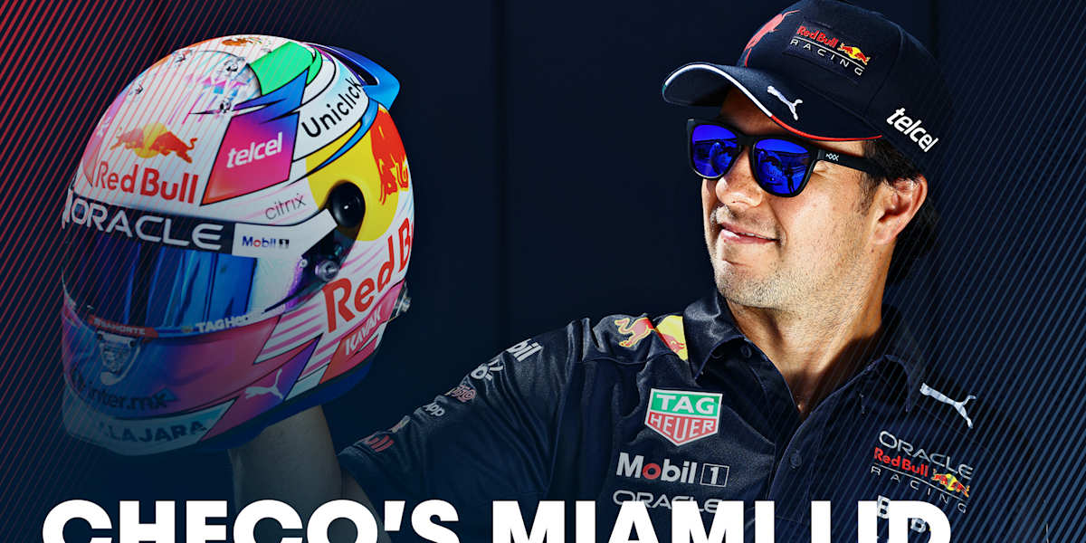 Revealing Checo's Special Lid For A Weekend In Miami