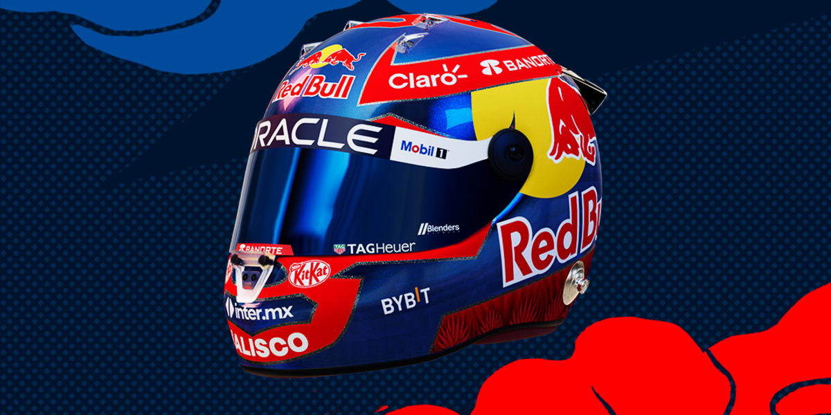 Win Checo's Special Edition Mexico GP 1:2 Helmet