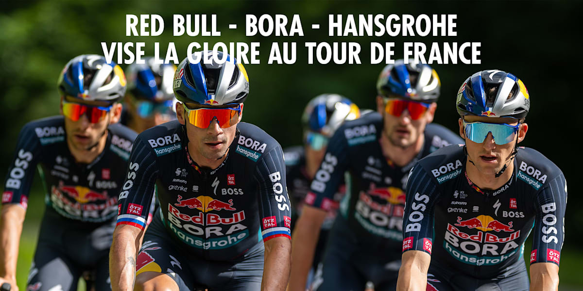 Tour de France Red Bull Bora hansgrohe vise la gloire