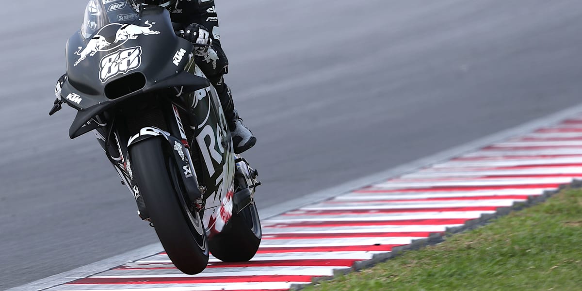 Test runs in Sepang