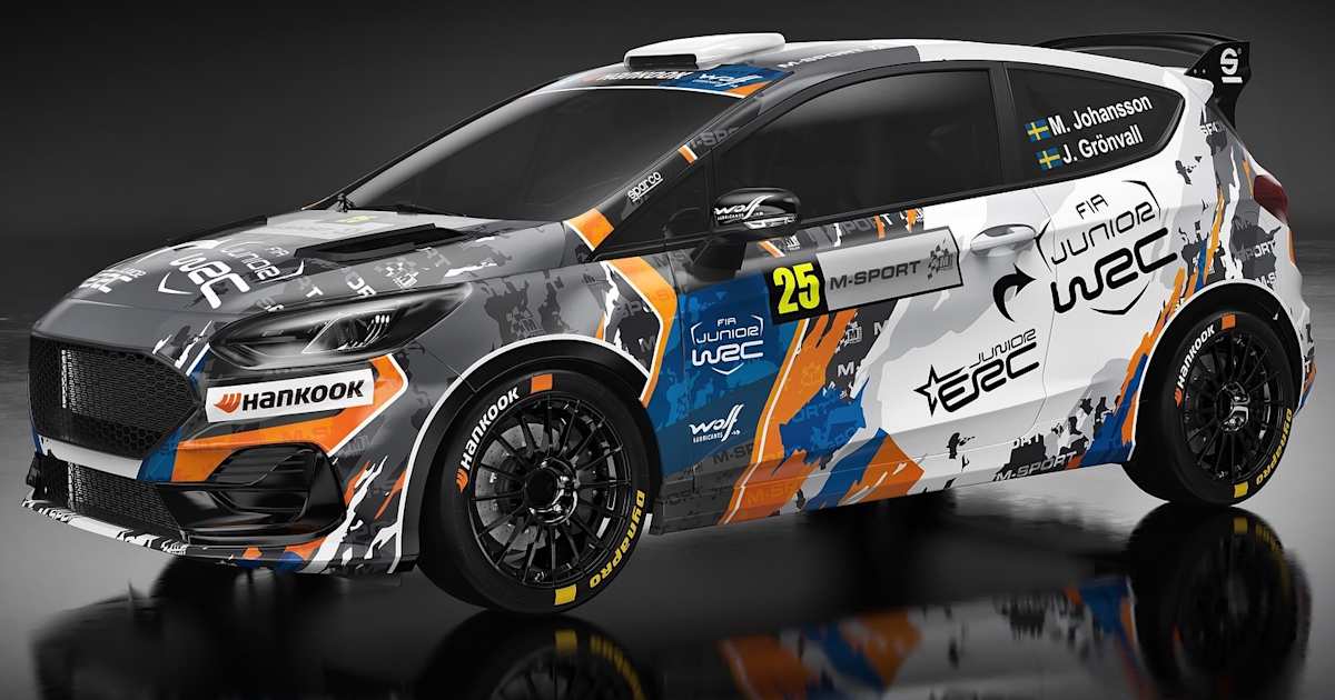 Junior ERC champion reveals Junior WRC livery