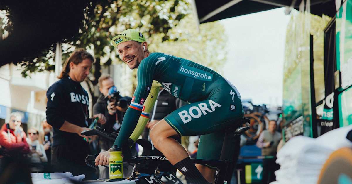 Primož Roglič focuses on regeneration and training
