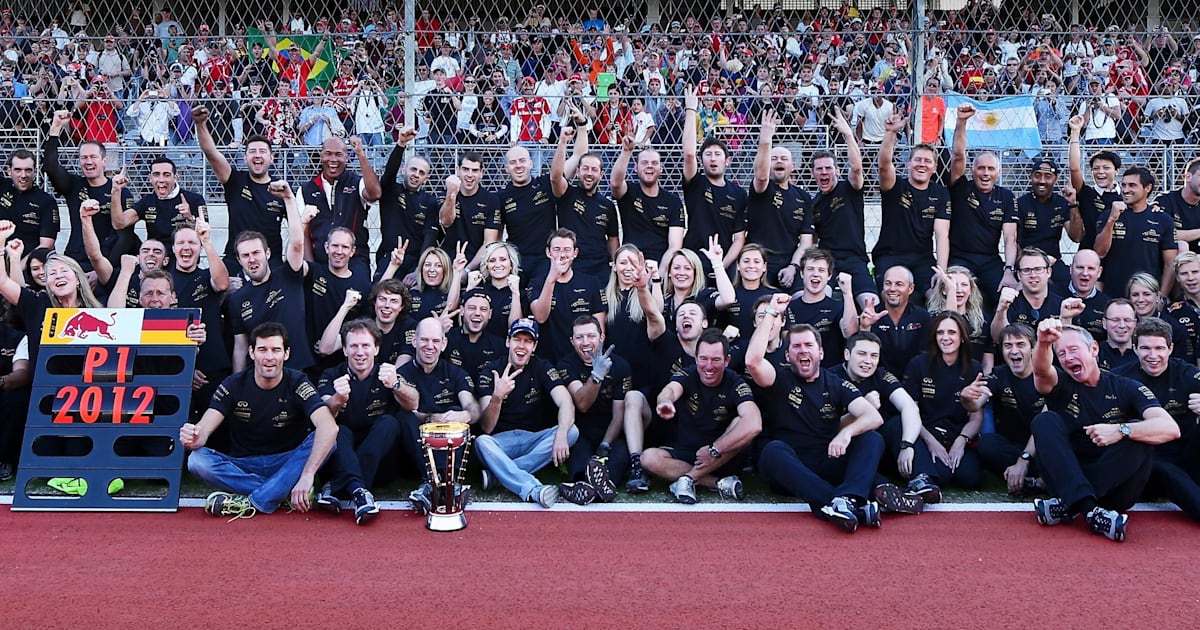 Red Bull Racing's road to the constructors' title