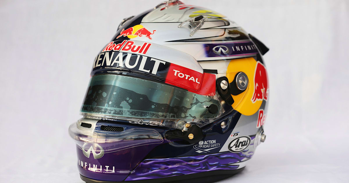 Los fans disenan el casco de Vettel en Abu Dhabi