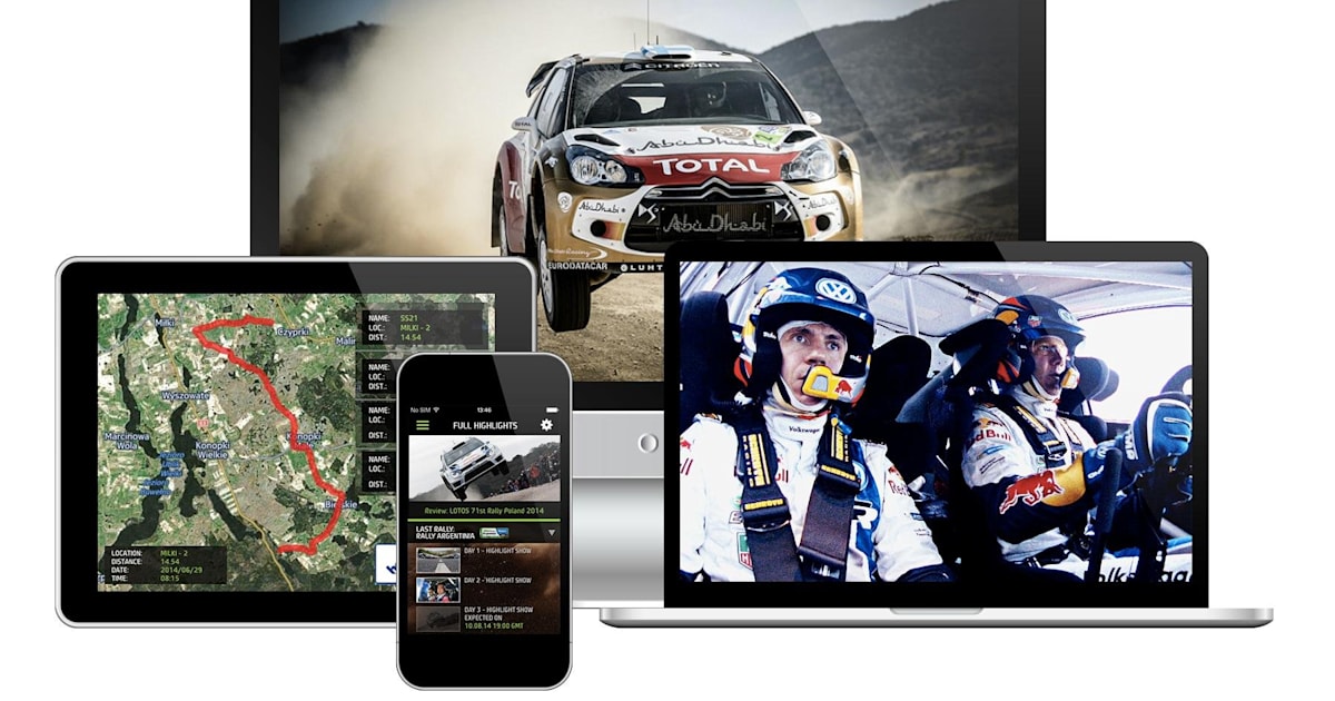 New WRC+ app and website