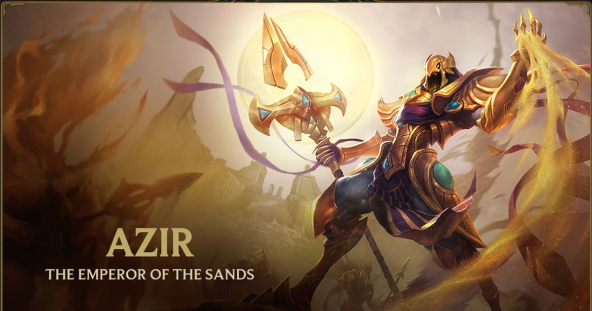 Meet League of Legends' newest Champion, Azir
