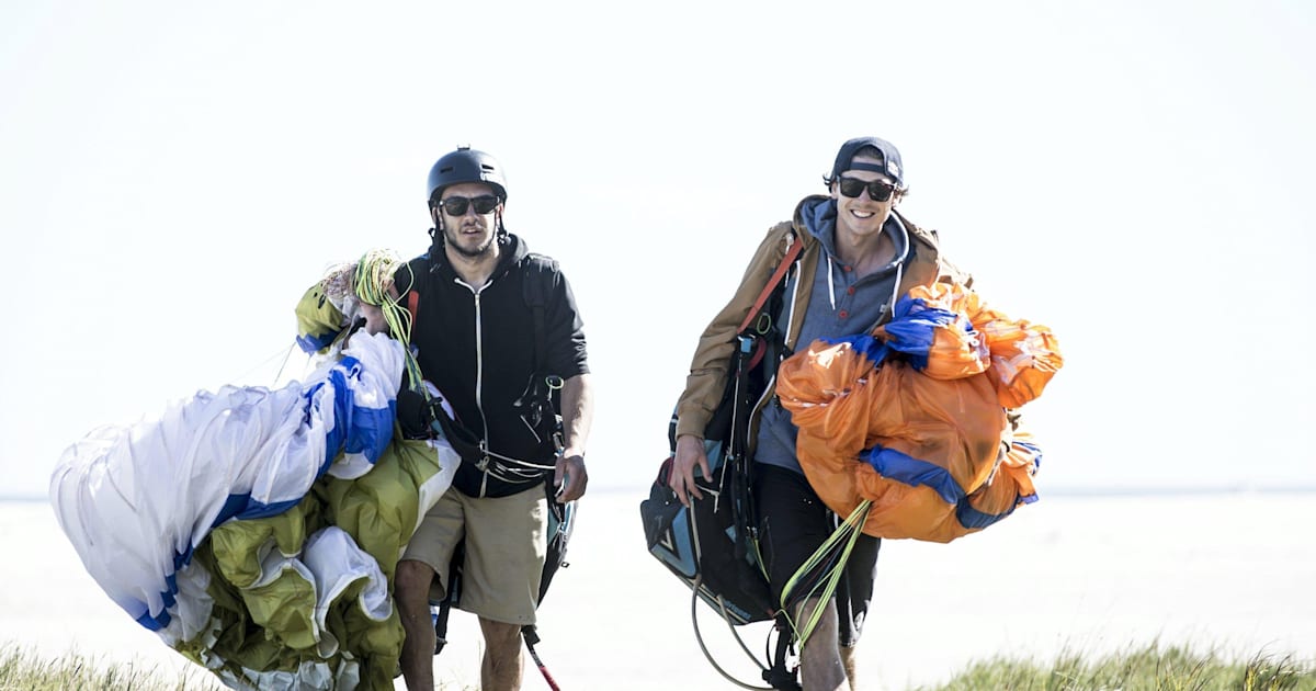 Marvin Ogger mixe voltige et freestyle en parapente