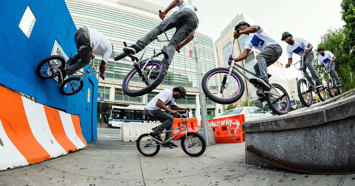 BMX in NYC four seasons of street riding Red Bull