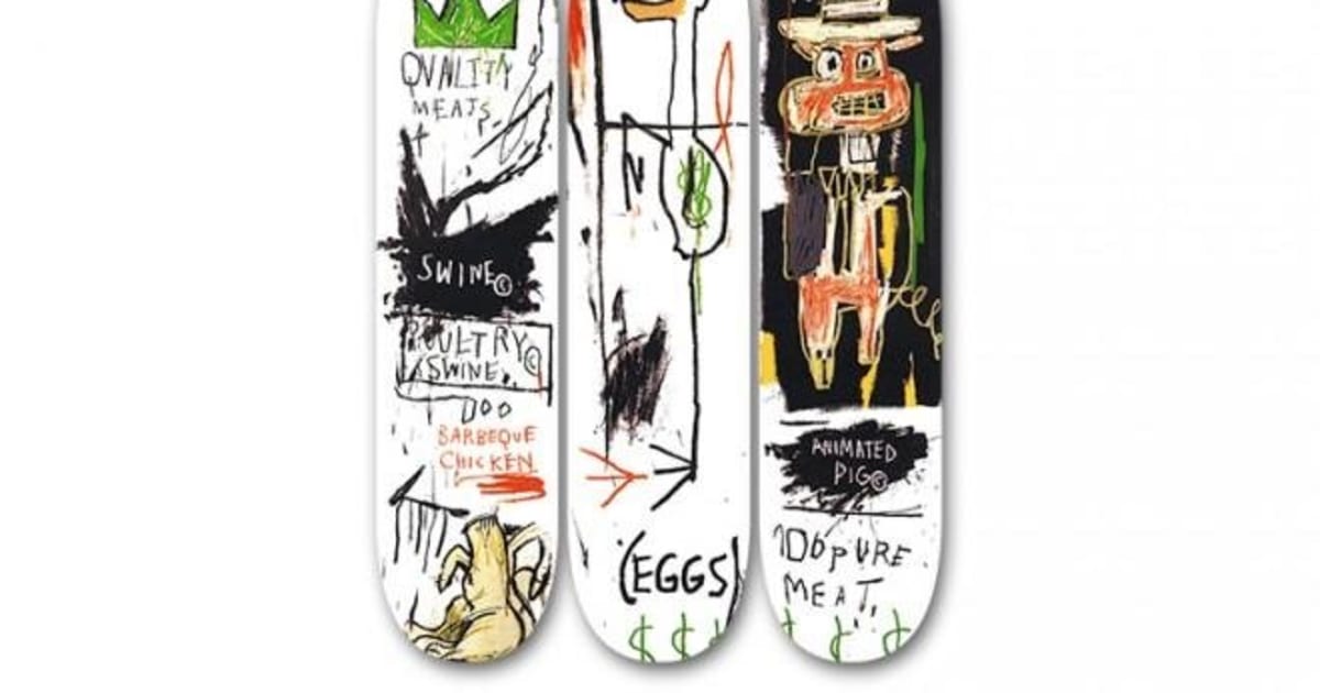 Basquiat por The SkateRoom: Colección Decks