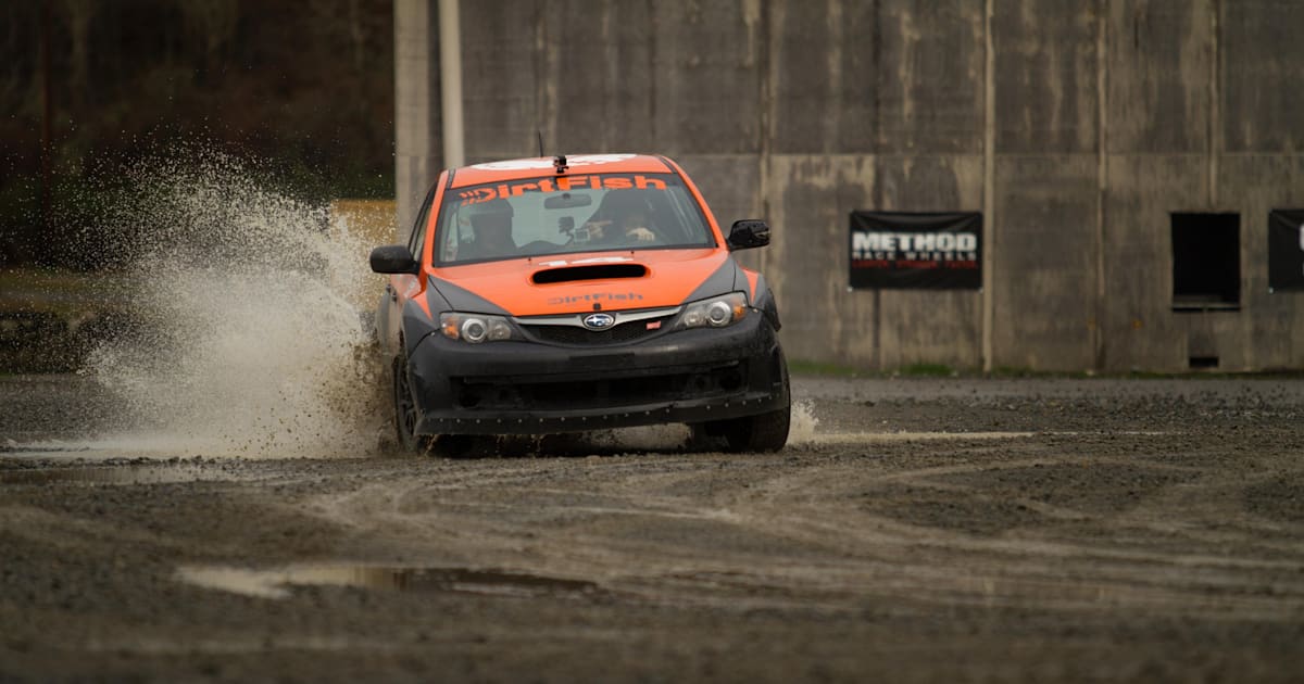 MTB rider Jill Kintner learns to corner speed by car