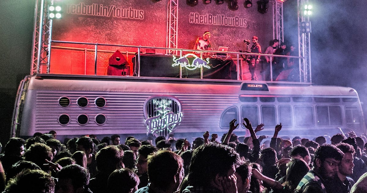 Red Bull Tour Bus #AskForTheBus