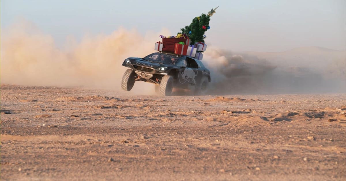 Motorsport-themed Christmas Video from Red Bull