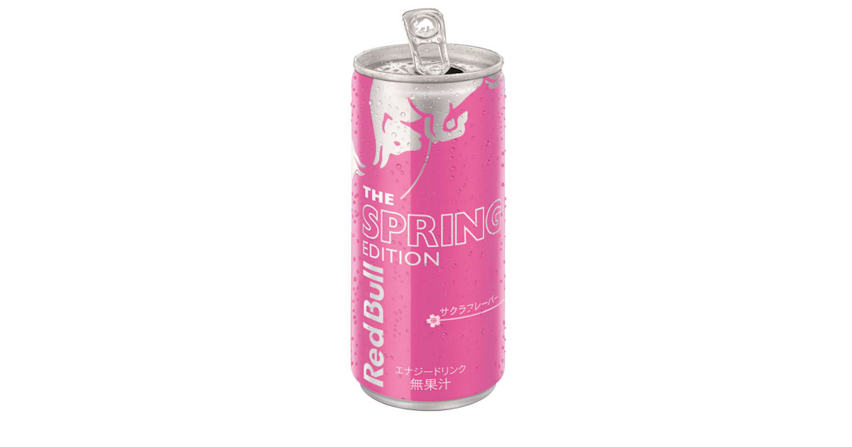Red Bull THE SPRING EDITION 48本　いちご レッドブル 公式 エナジードリンク スプリングエディション