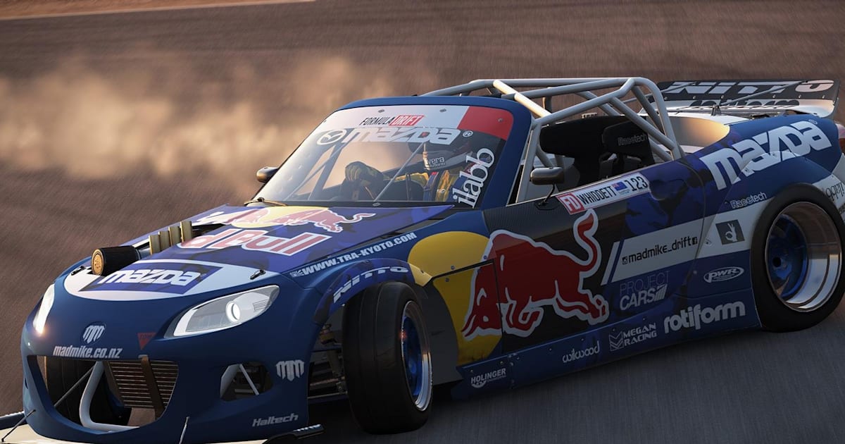 2016.1.27| レッドブルカラーのドリフトマシンが『Project CARS