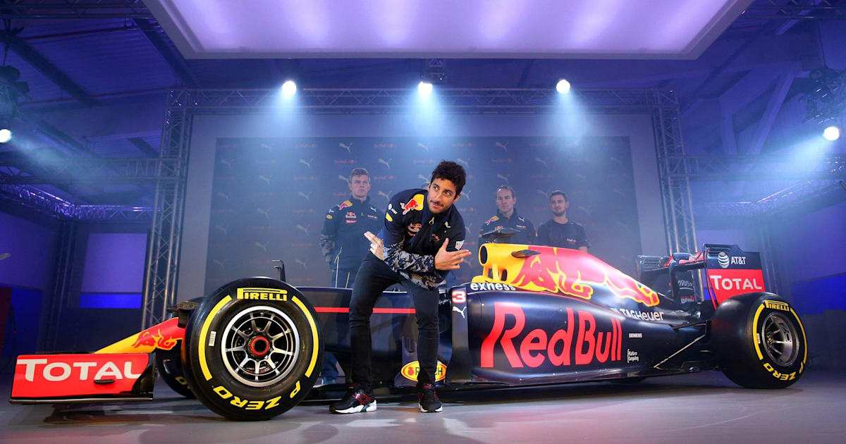 Novo look da Red Bull Racing para 2016