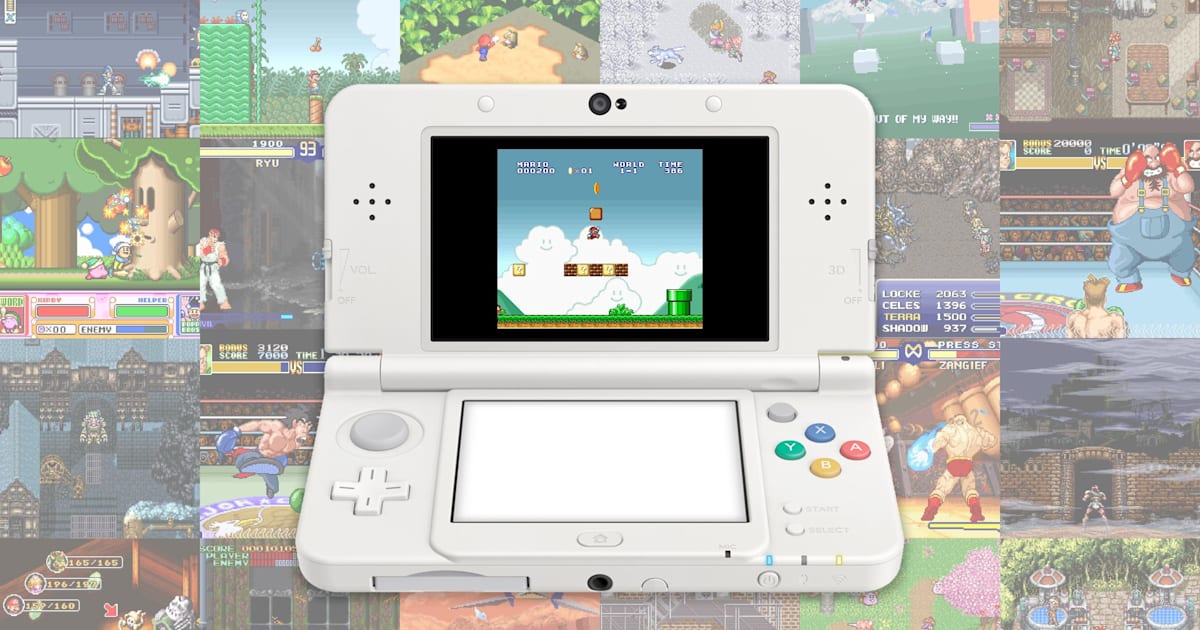 Snes games on 3ds discount