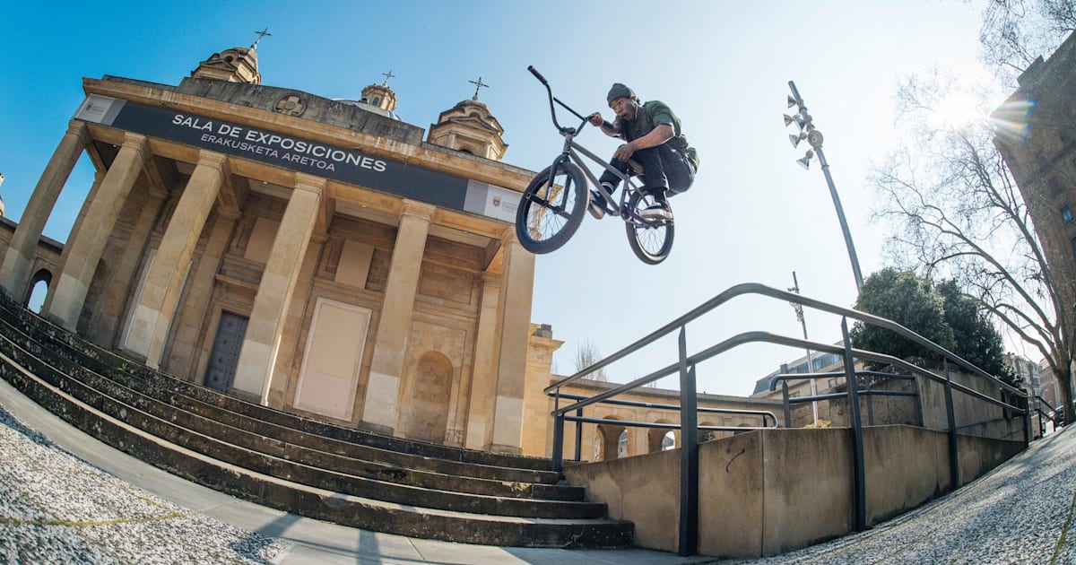 At Home With BMX Rider Courage Adams in Pamplona, Spain
